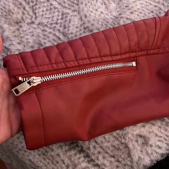 Cute Faux Leather Jacket - Picture 6 of 7